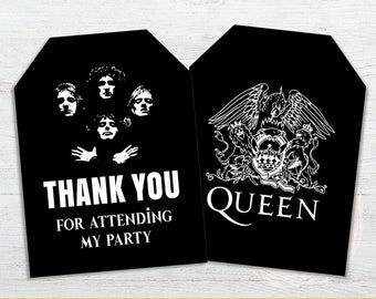 Queen Birthday Party Supplies Queen Band Party Decorations Etsy