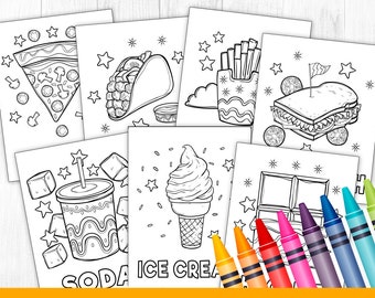 Featured image of post Food Coloring Pages For Adults