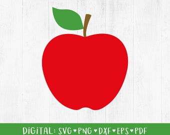 Download Teacher Apple Svg Etsy
