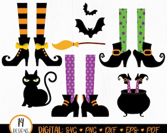 JiuRong Halloween Witchs Legs Hanging Pendant For Halloween Decoration
