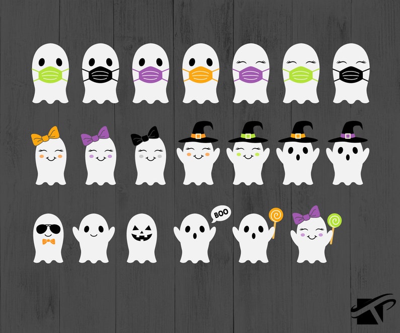 Download Ghost SVG Cute Ghost Clipart Ghost Mask SVG Spooky svg | Etsy