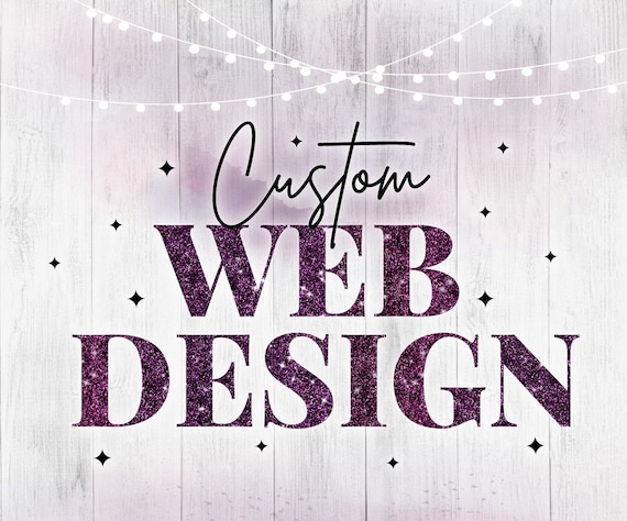 Website Design Etsy Business Website Design Small Business Custom Wordpress Website WordPress Website