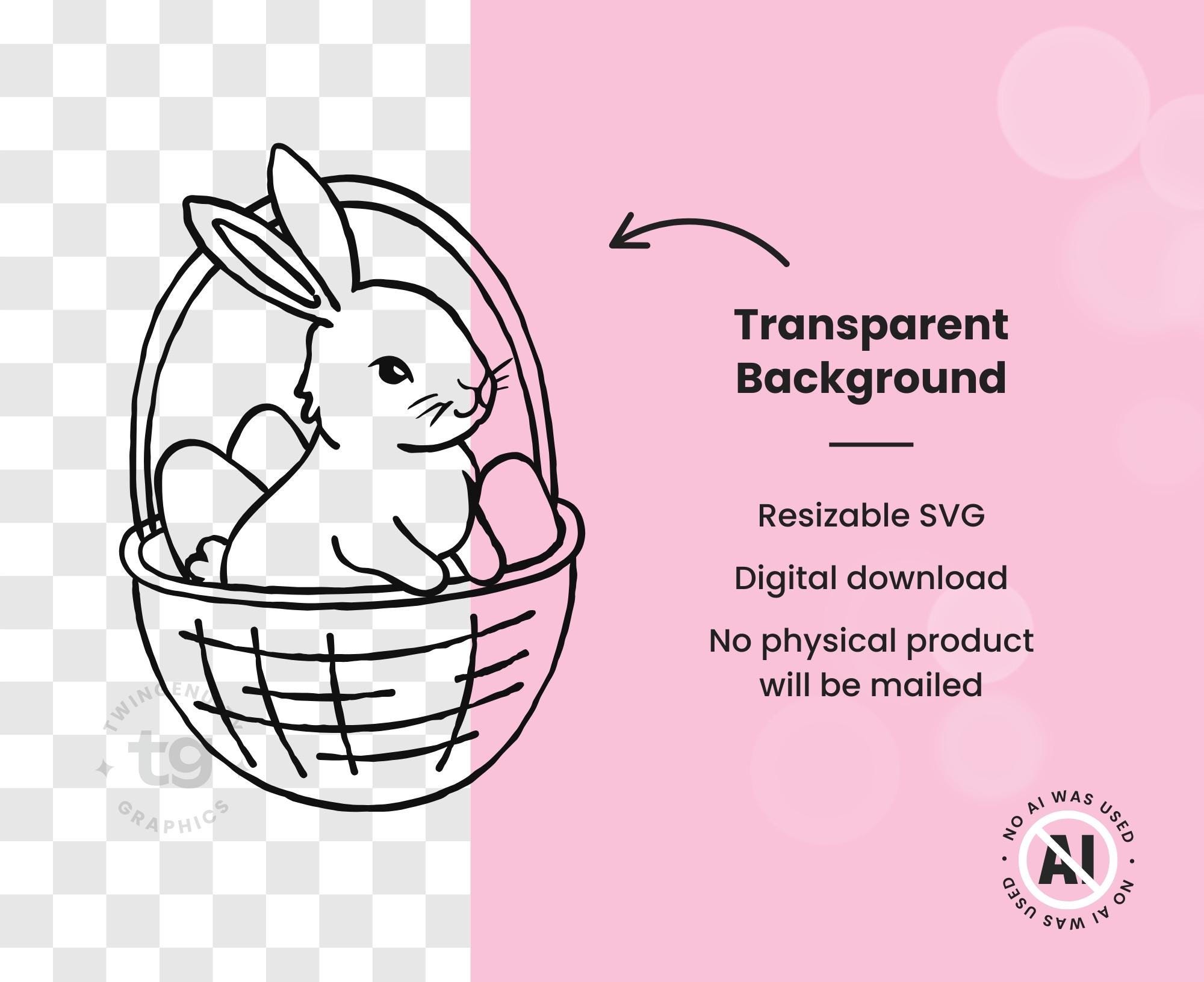 Hand Drawn Easter SVG PNG Clipart Bundle, Spring Easter Doodles ...