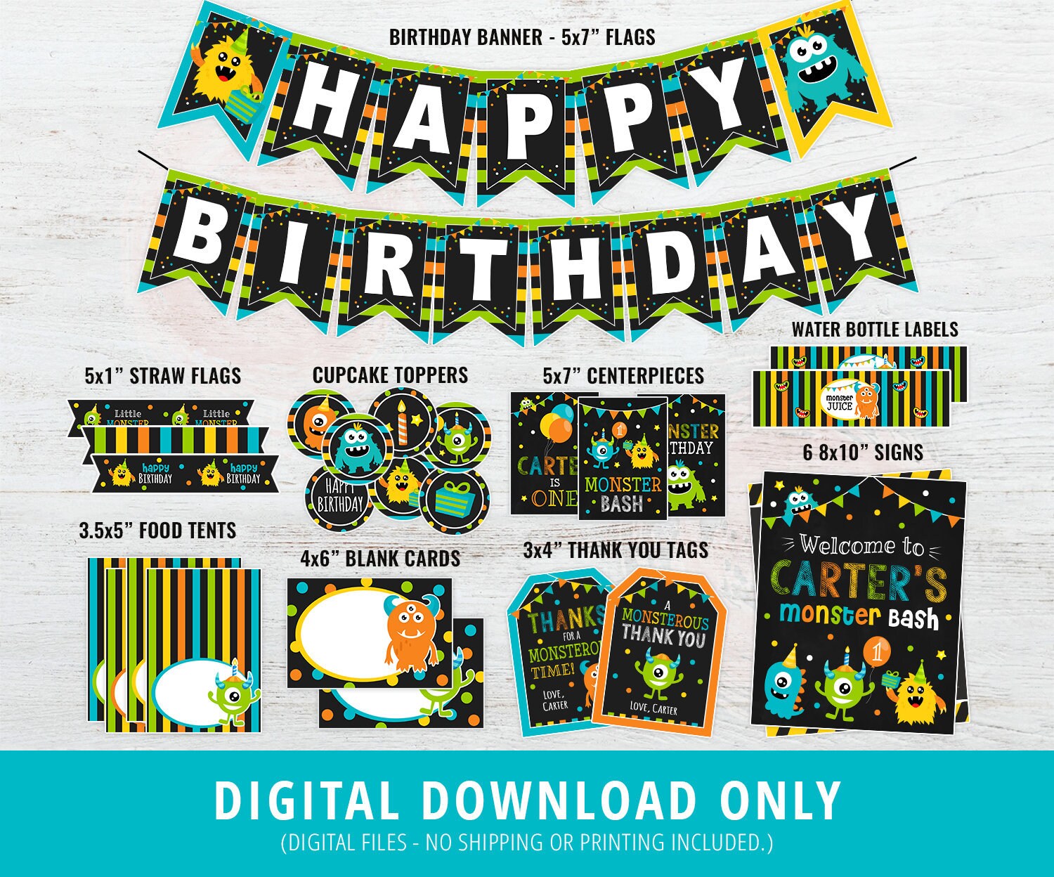 Monster Birthday Decorations Little Monsters Birthday Party Etsy 日本 Monster Birthday Decorations Little Monsters Birthday Party Etsy 日本