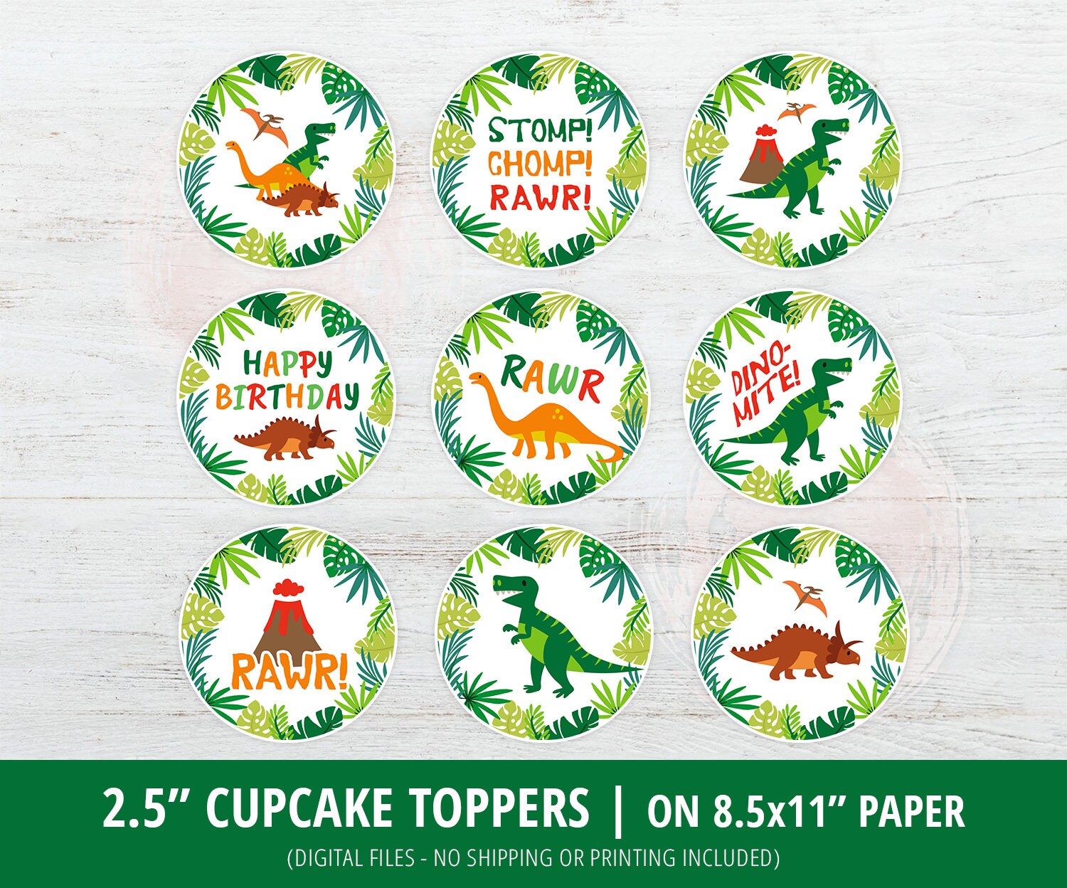 Dinosaur Birthday Decorations Dinosaur Party Decor Dinosaur | Etsy