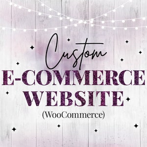 Ecommerce Website Design, Custom WordPress WooCommerce Web Design, Custom WordPress Website Design, WooCommerce Online Stop, Custom Website