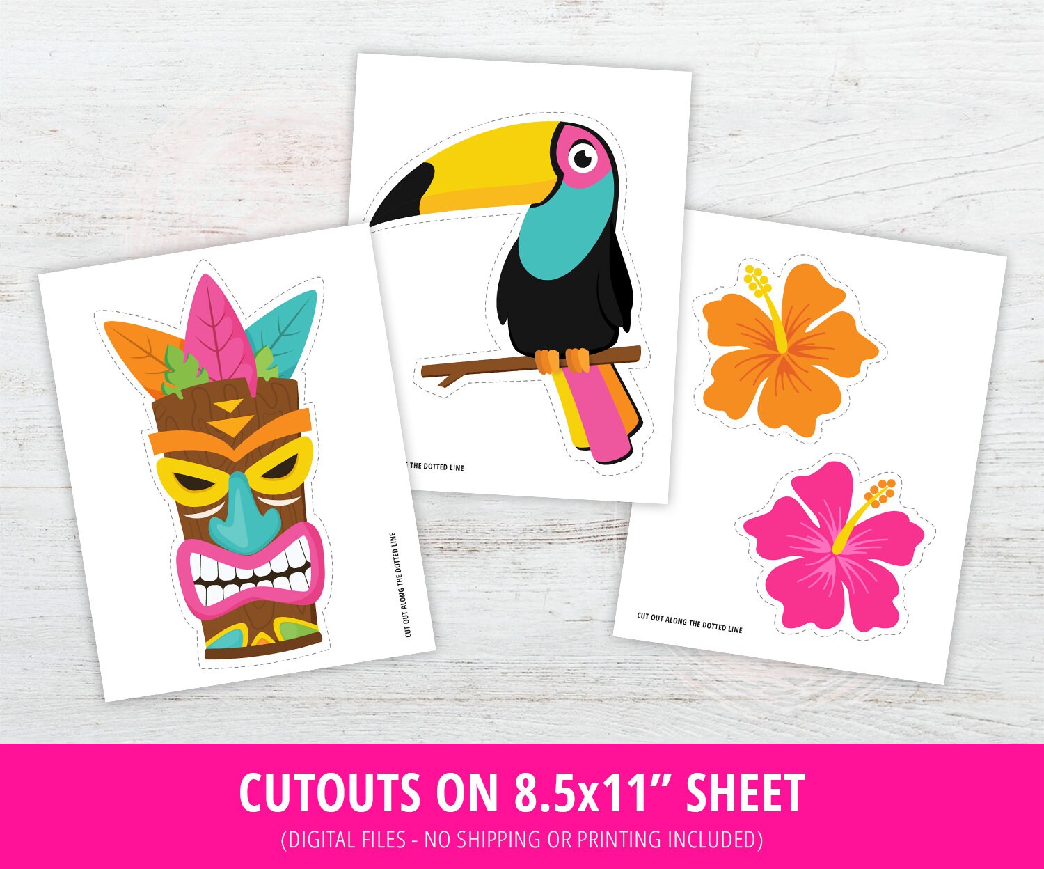 Printable Luau Party Decor Luau Party Birthday Decorations - Etsy