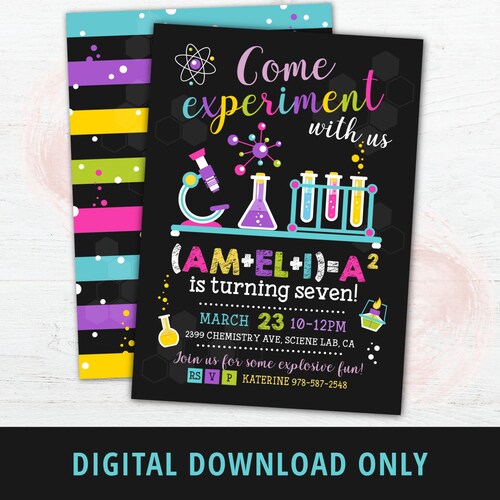 Museum Birthday Party Invitation Etsy