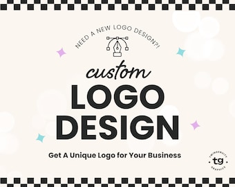 Custom Logo Design, Logo, Logo Design, Photography Logo, Custom Business Logo, Graphic Design, Custom Logo Stamp, Branding, Marketing