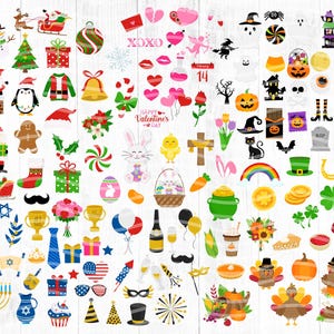All Holiday Clipart including Christmas, Halloween, Easter, and more.