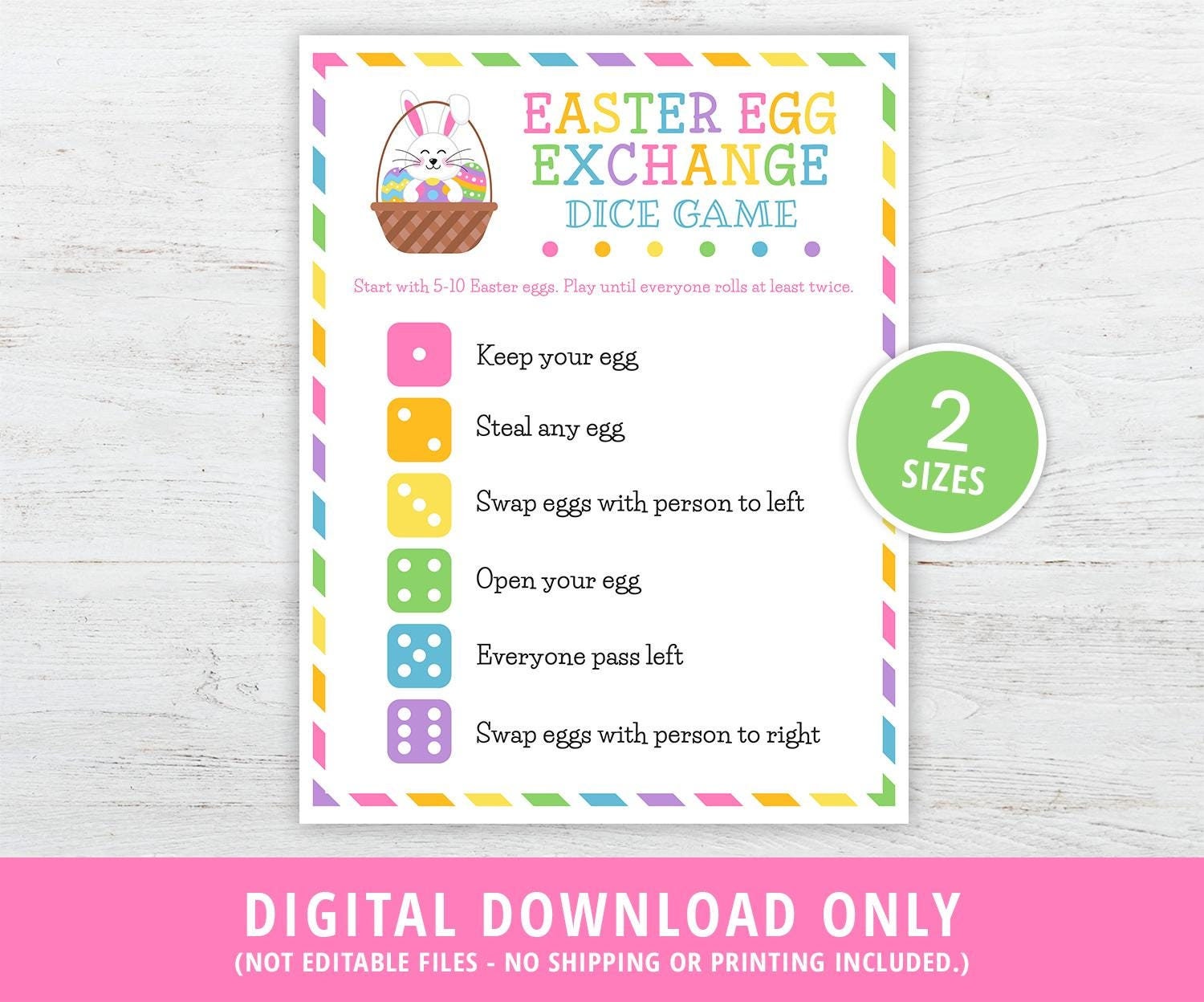 easter-egg-exchange-dice-game-printable-easter-game-easter-activity-easter-party-game-kids-adults-family-classroom-digital-etsy for Egg Exchange Dice Game Free Printable Easter Egg Exchange Dice Game, Printable Easter Game, Easter Activity, Easter Party Game, Kids & Adults, Family, Classroom, DIGITAL - Etsy for Egg Exchange Dice Game Free Printable