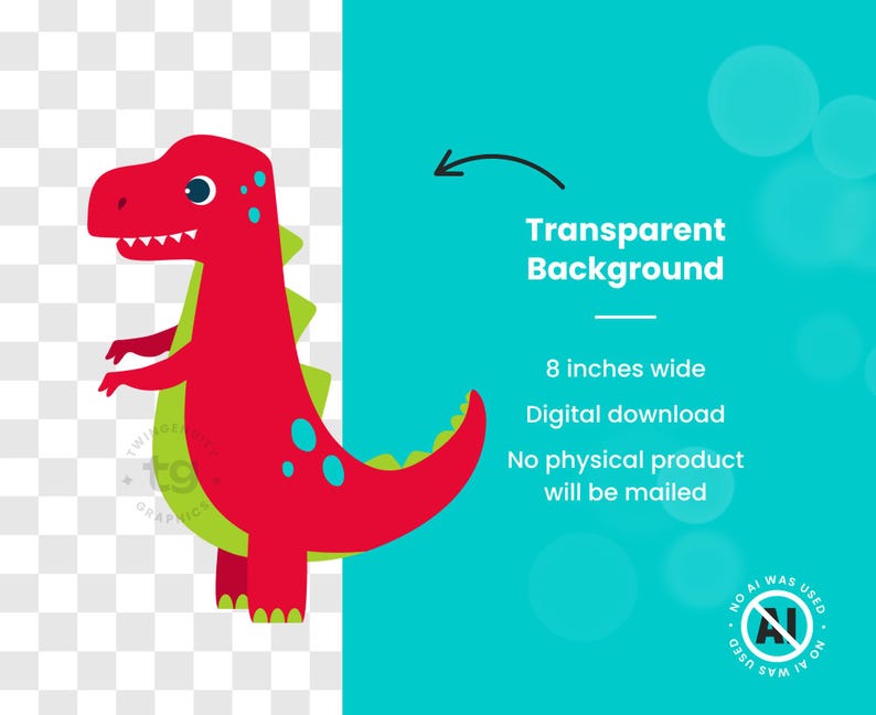 25 Dinosaur Clipart, Cute Dinos Clipart, Scrapbook printable Commercial Use. T-rex, Triceratops, brontosaurus, stegosaurus graphics PNG image 3