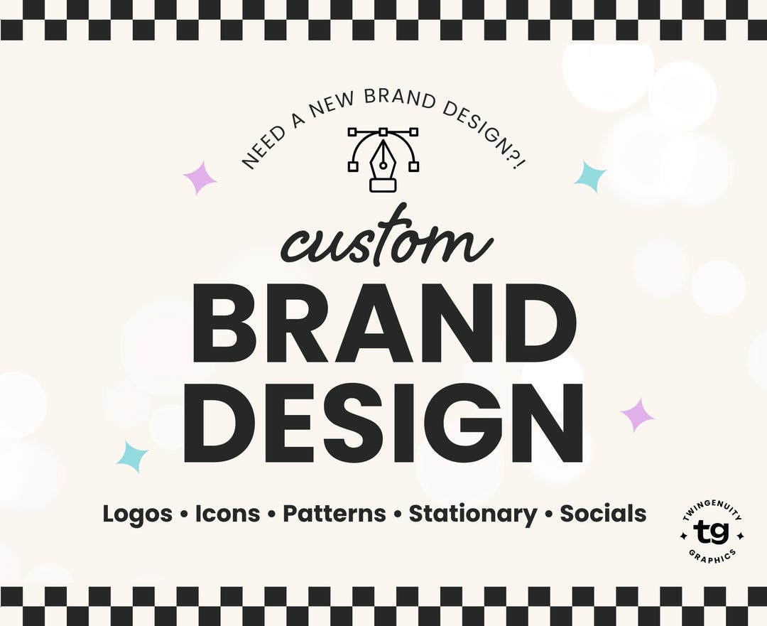Custom Logo and Brand Design Package, Color Palette, Graphic Design ...