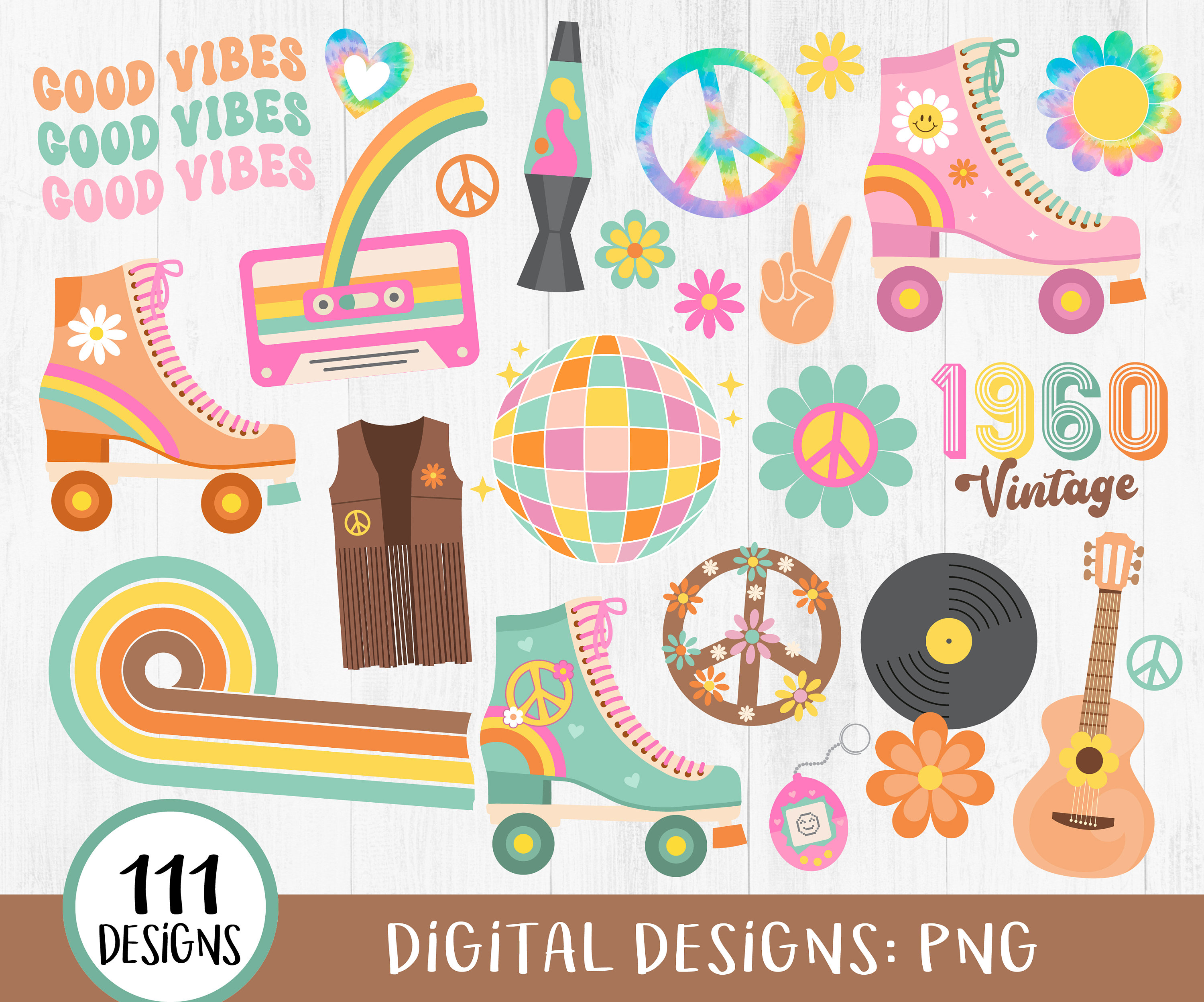 1960s Hippie Flower Power PNG, Clipart, 1960s, Area, Blue, Circle