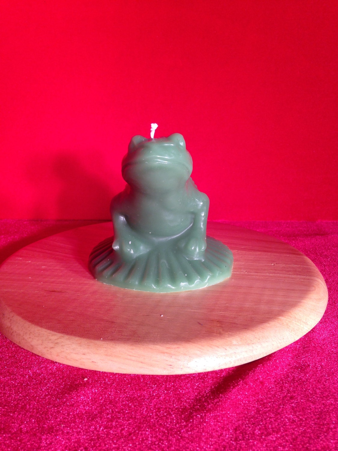 Scented Frog Candle Etsy