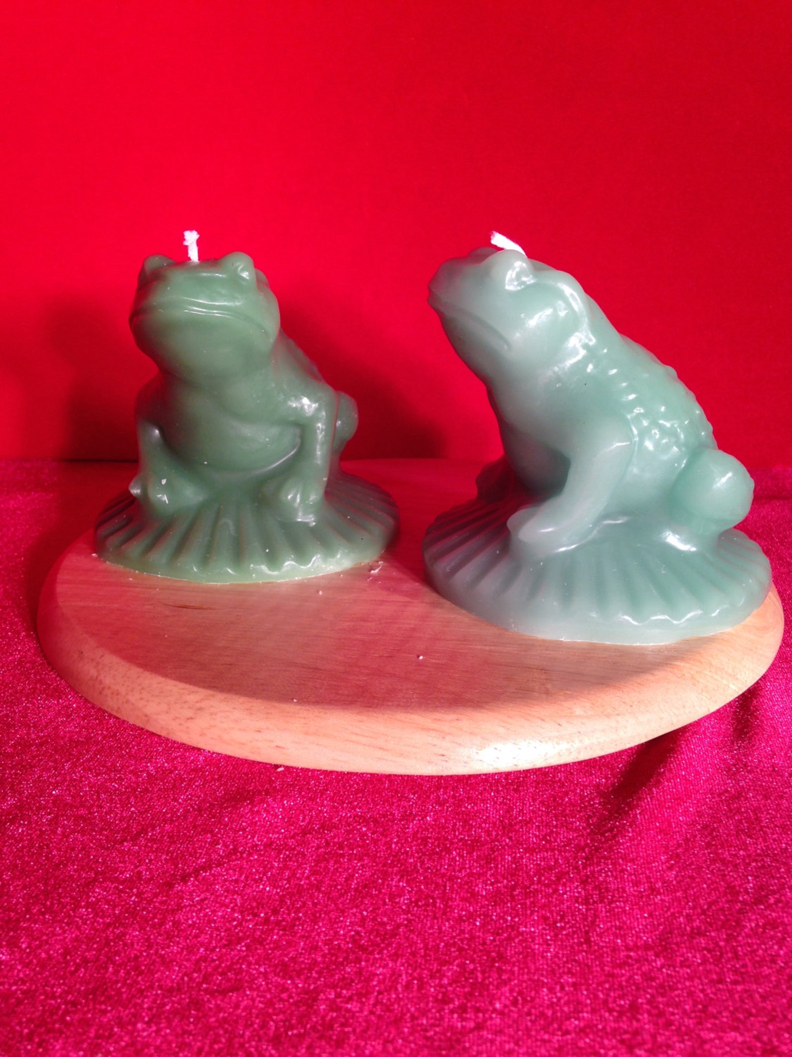 Scented Frog Candle Etsy