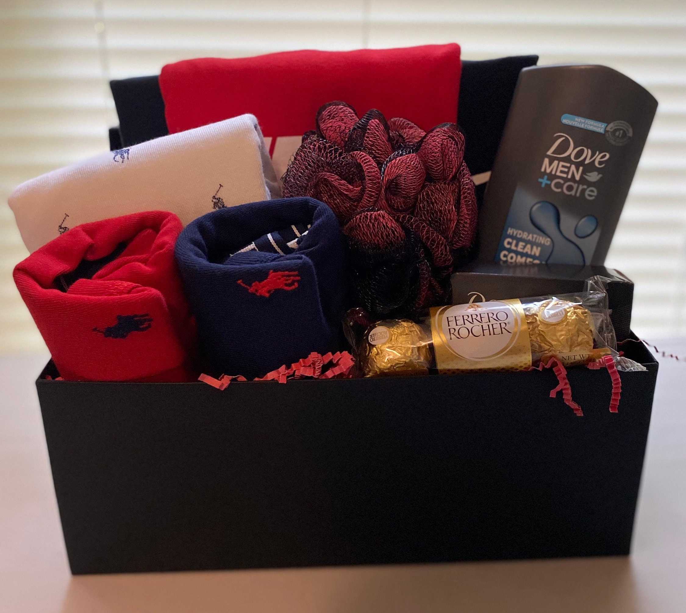  Valentines Day Gifts for Him, Gift Box Basket for Men Who Have  Everything, Boyfriend Husband Valentines Day Gifts for Dad, Unique Mens  Valentines Gift, Birthday Gifts Box Basket for Men 