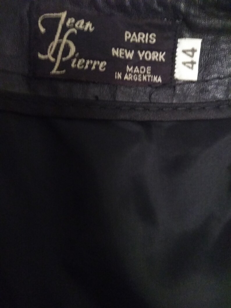 Vintage 90/'s Jean Pierre Men/'s Leather Jacket
