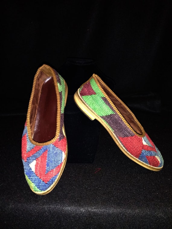 Handmade Turkish Kilim Shoes