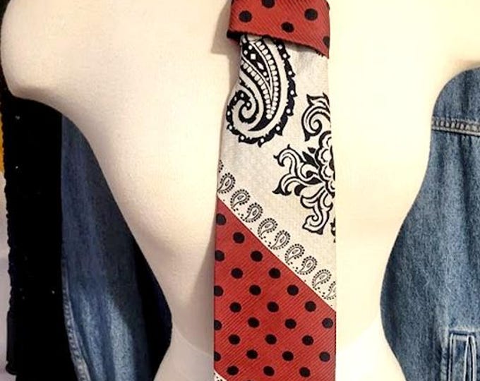 Mod 70's Paisley Tie