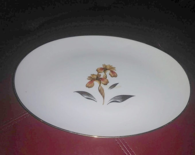 1920's Golden Iris by Rossetti Platter