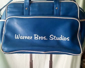 Large Retro Warner Bros. Studio Carry-On Luggage-Bag