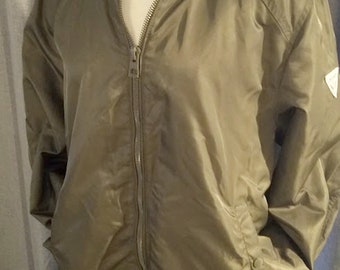 Vintage GUESS Heavy Windbreaker Bomber Jacket Size L