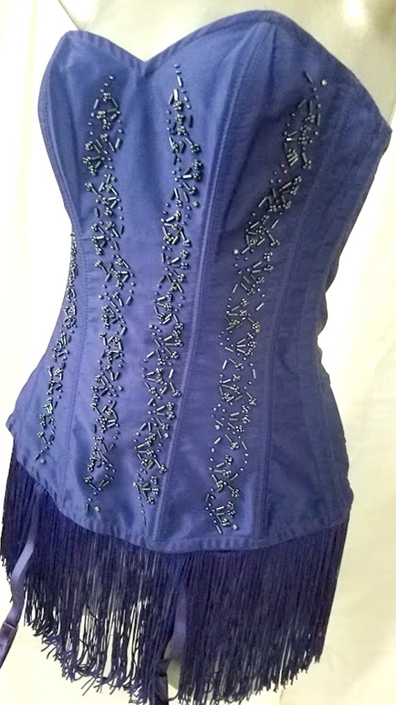 Vintage Frederick's of Hollywood Fringed, Beaded C