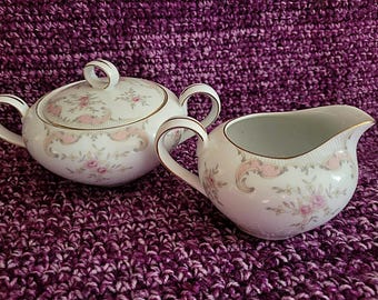 Harmony House Antoinette Creamer and Sugar Set