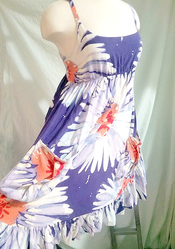 Vintage Rayon Hawaiian Sundress