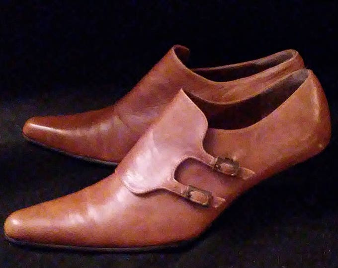 SALE! Sleek Italian Leather Booties by Faconnable