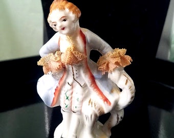 Made in Japan Porcelain Ruffled Figurine