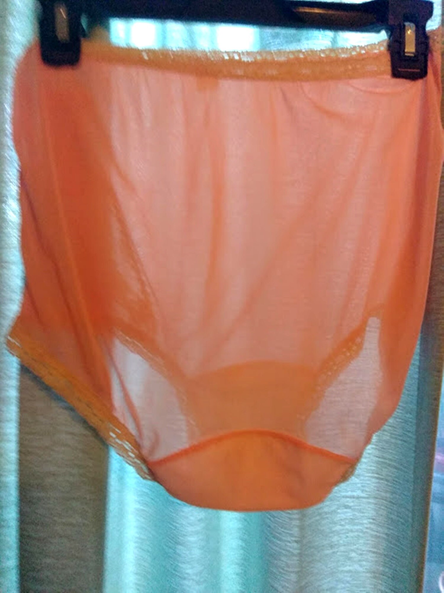 Vintage 60's Peach Lace Pocket Panties