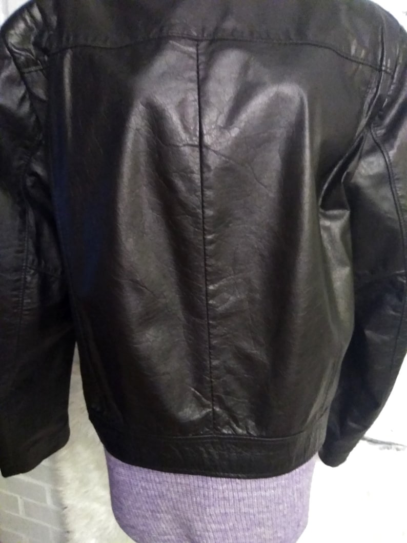 Vintage 90/'s Jean Pierre Men/'s Leather Jacket