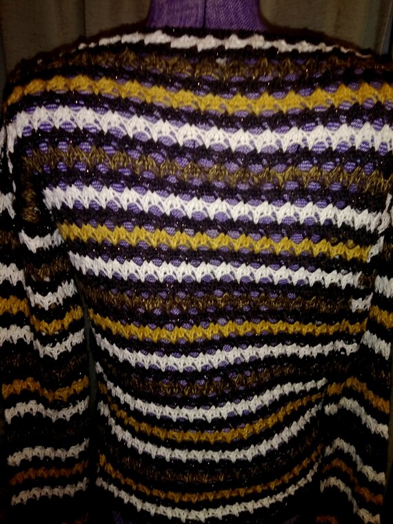 Beautiful Vintage knit Sweater From Italy - image 4