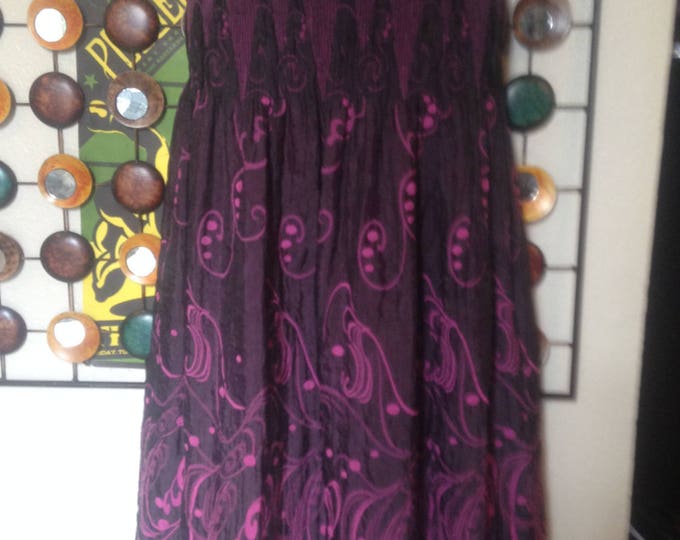 Purple Swirl Has 2 Identities... Skirt or Dress