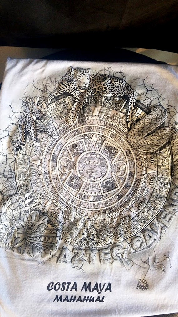 Vintage 90's Costa Maya Embossed Resort Tee