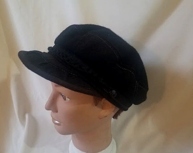 Vintage Greek Wool Fisherman's Hat