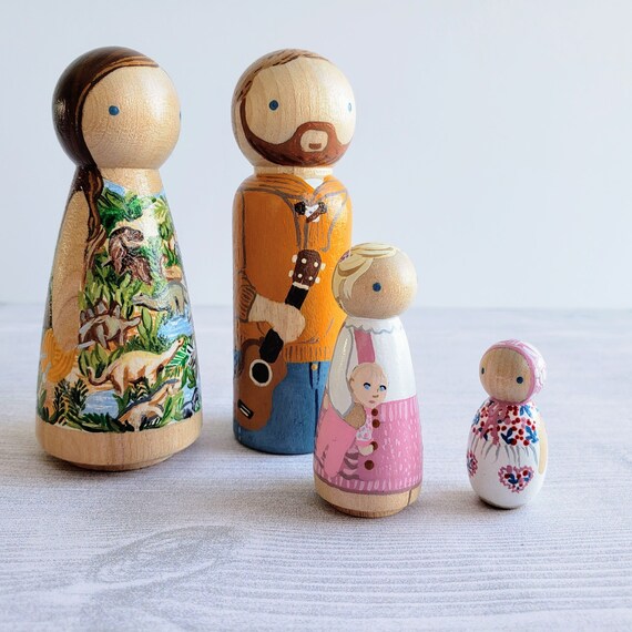 peg doll family