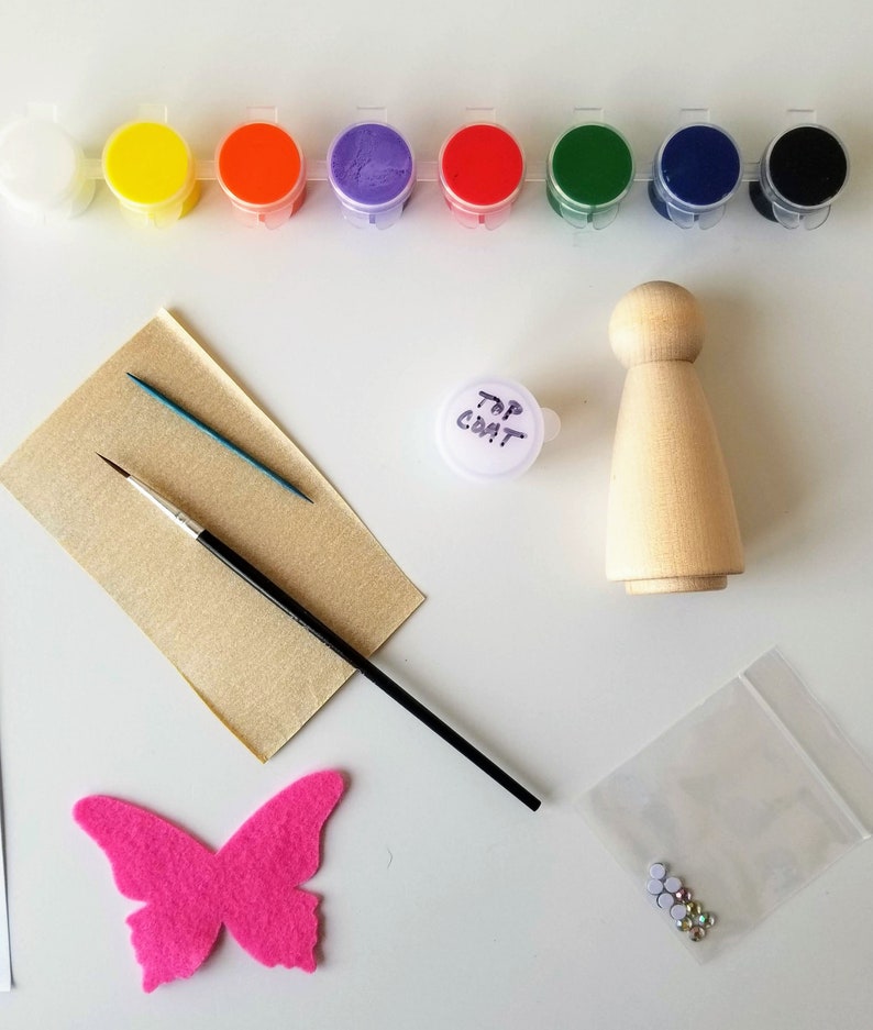 DIY Paint Your Own Fairy Kit