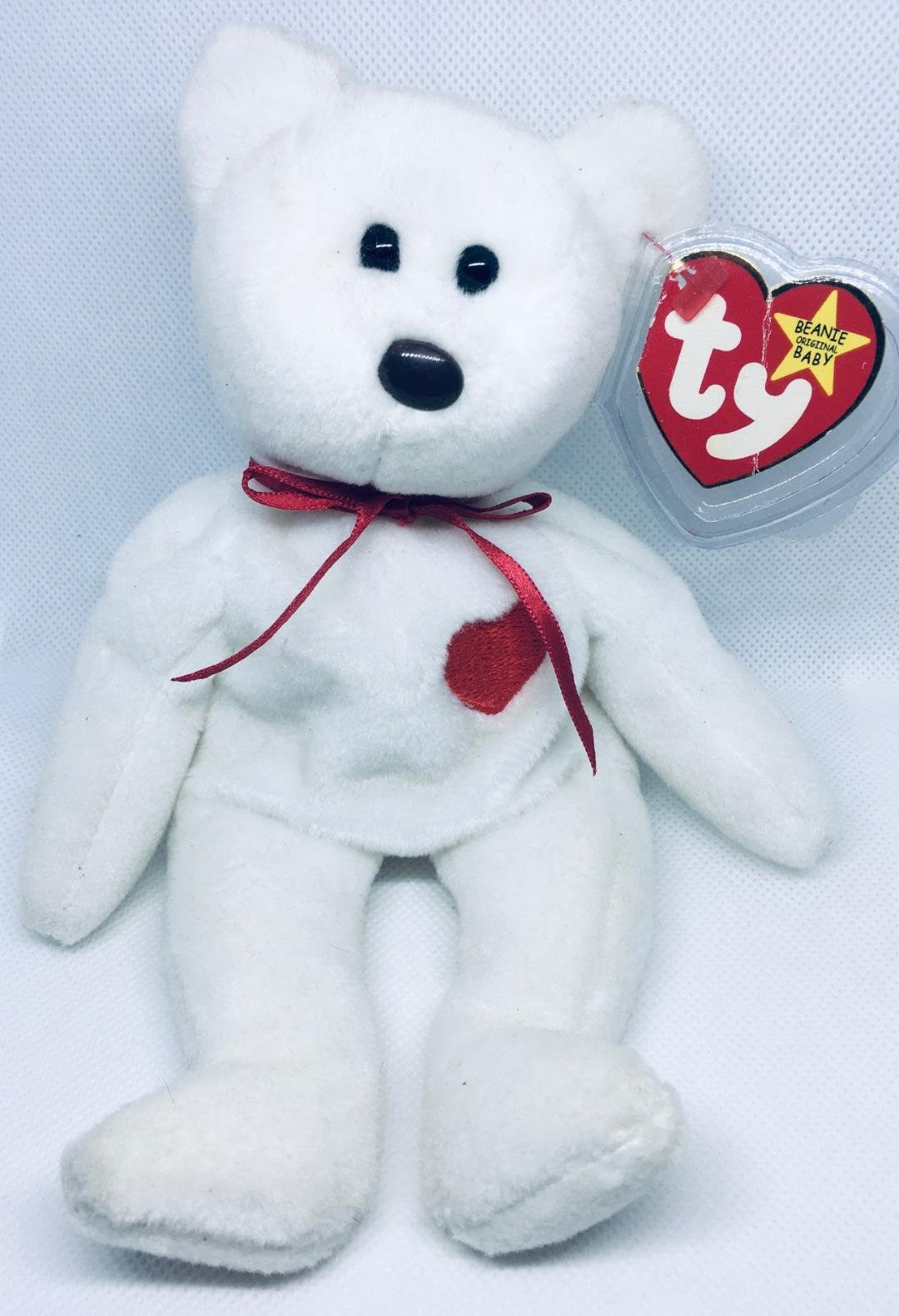 Retired Super Valentino Beanie Baby With Many Tag Mistakes Etsy