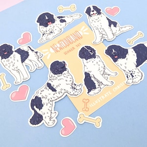 Landseer Newfoundland-stickers