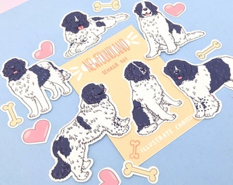 Landseer Newfoundland Stickers