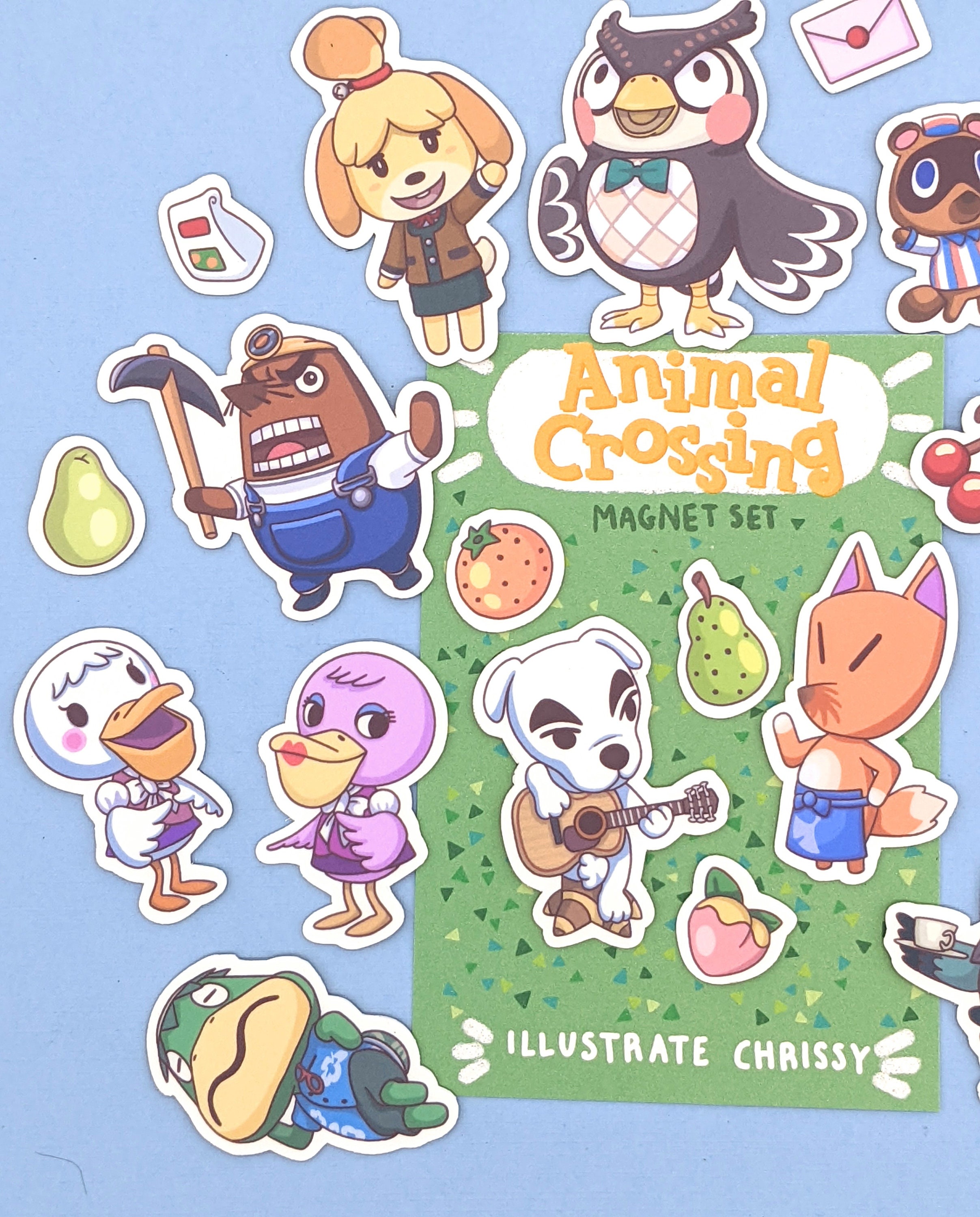 Animal Crossing Set Refrigerator Locker Etsy