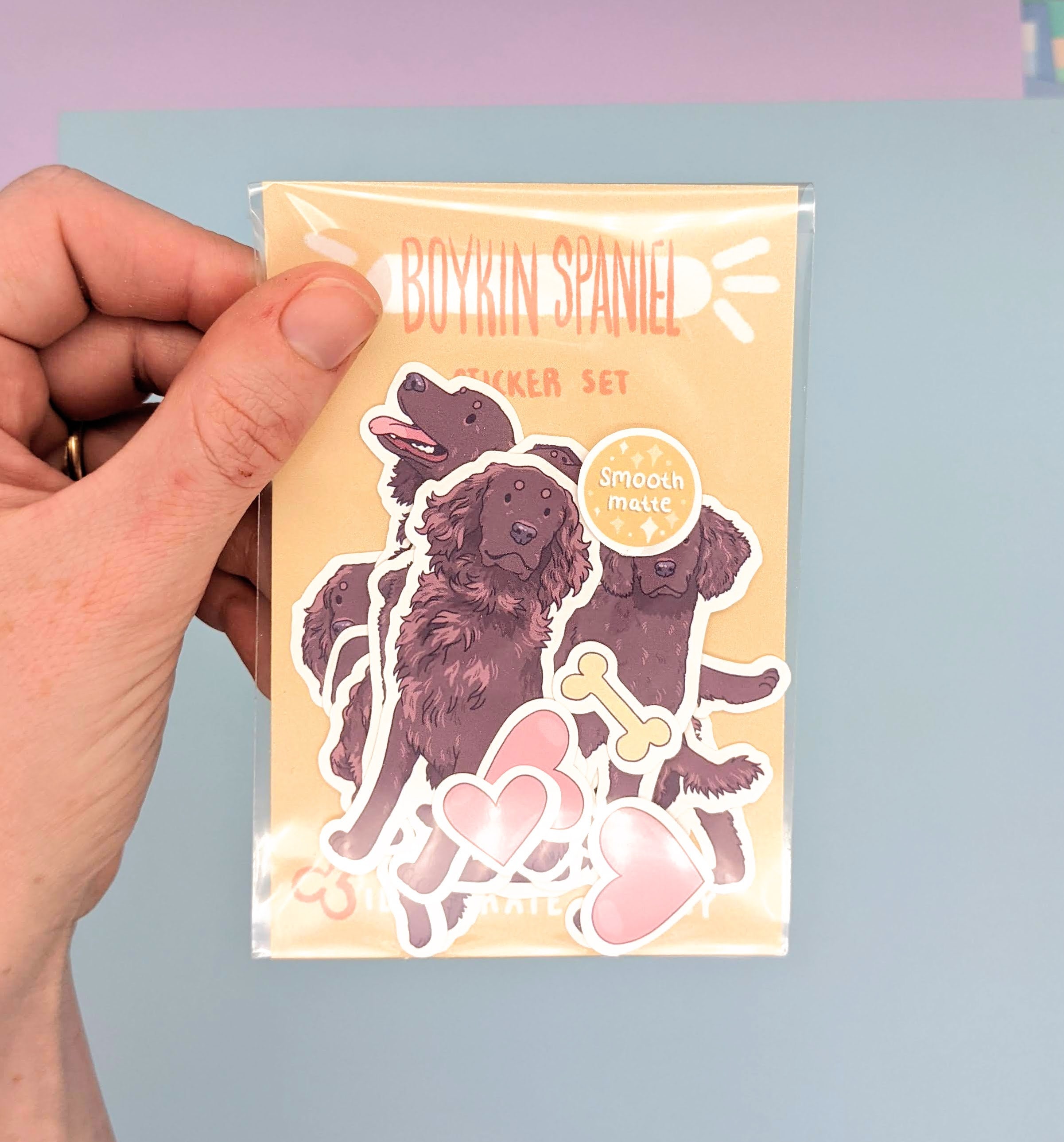 Boykin Spaniel Stickers Dog Sticker Set Etsy
