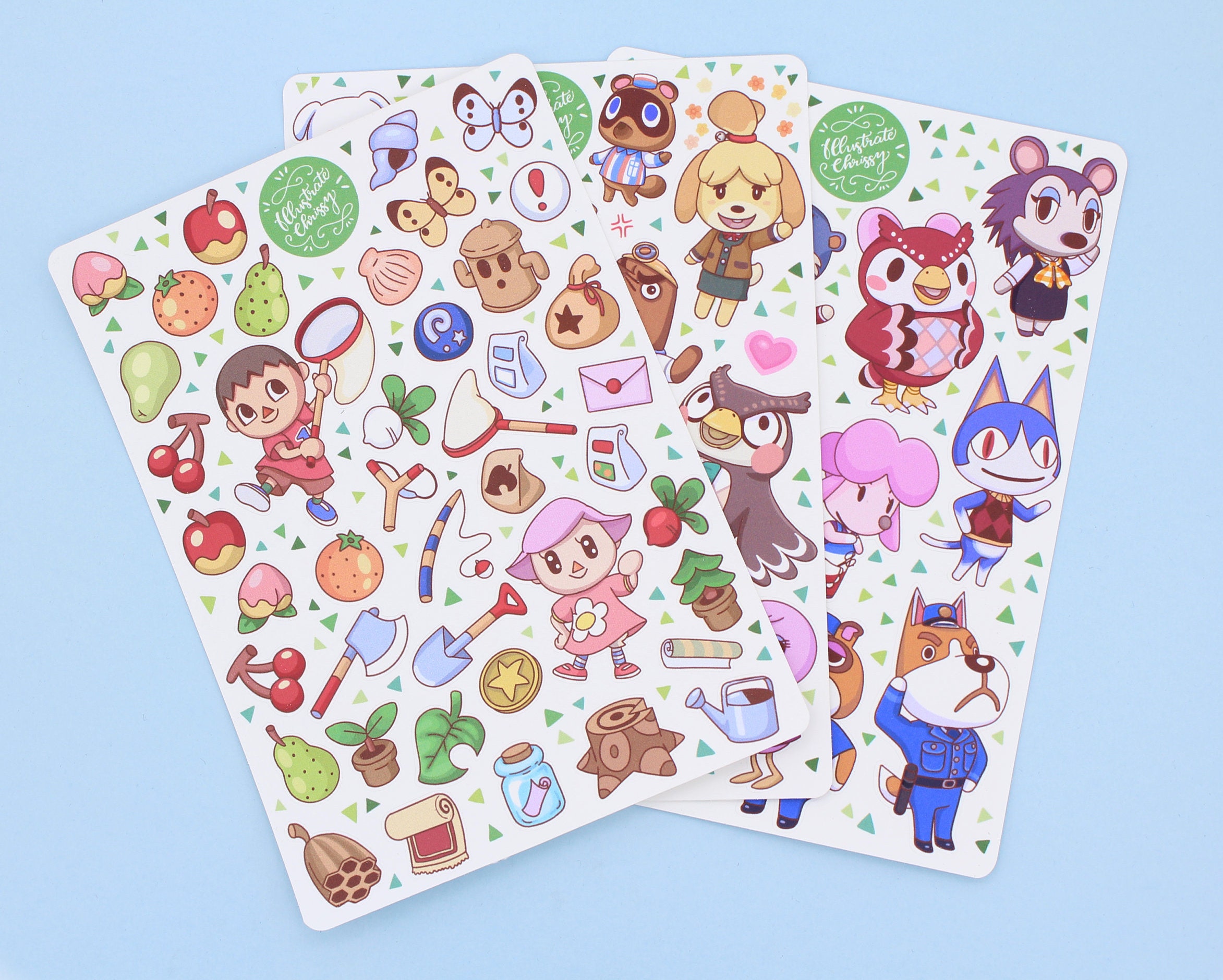 Animal Crossing Sticker Pack Nintendo Stickers Cute Animal