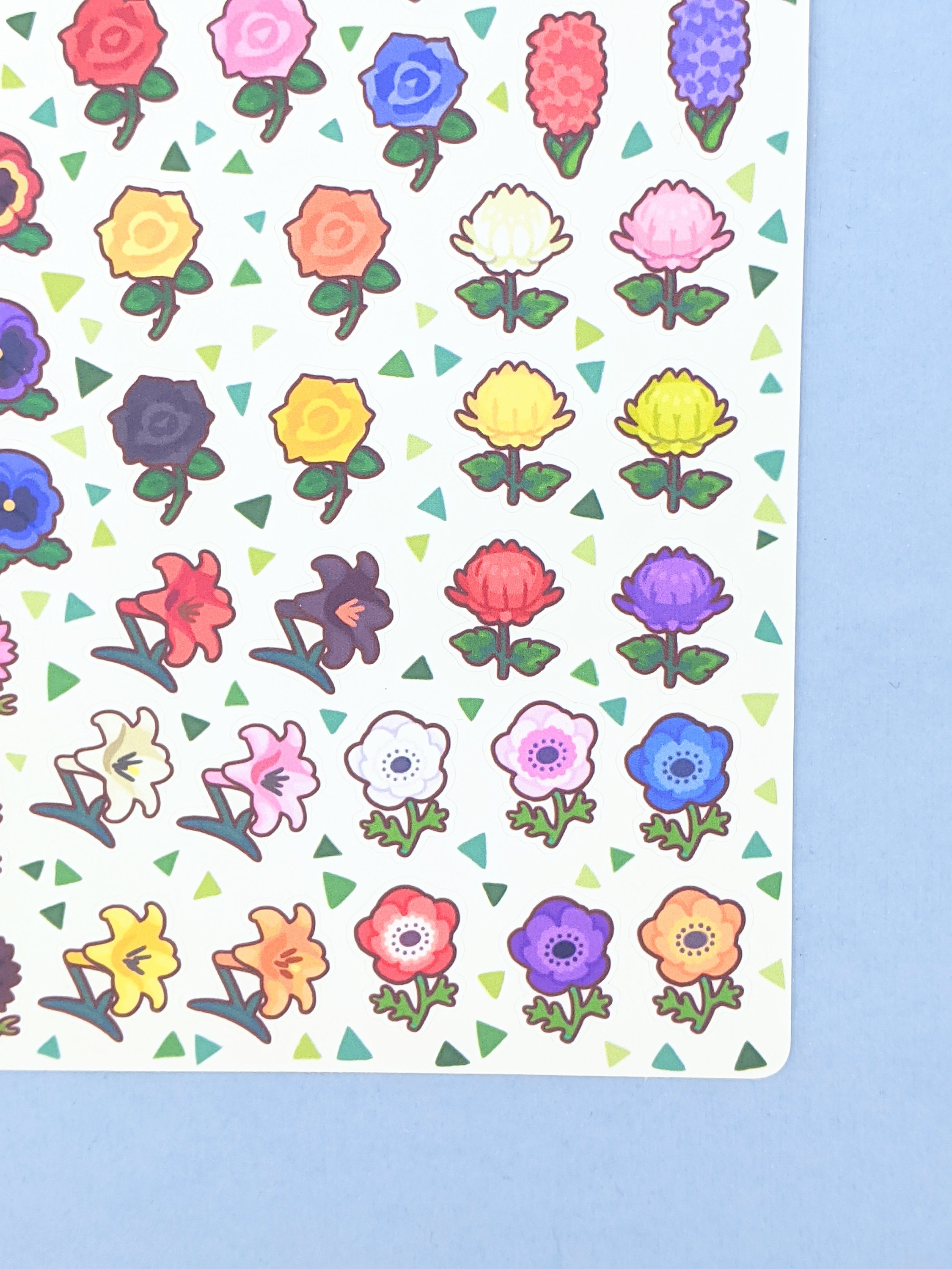 Animal Crossing New Horizon Blumen Sticker Hybrid Blumen Etsy