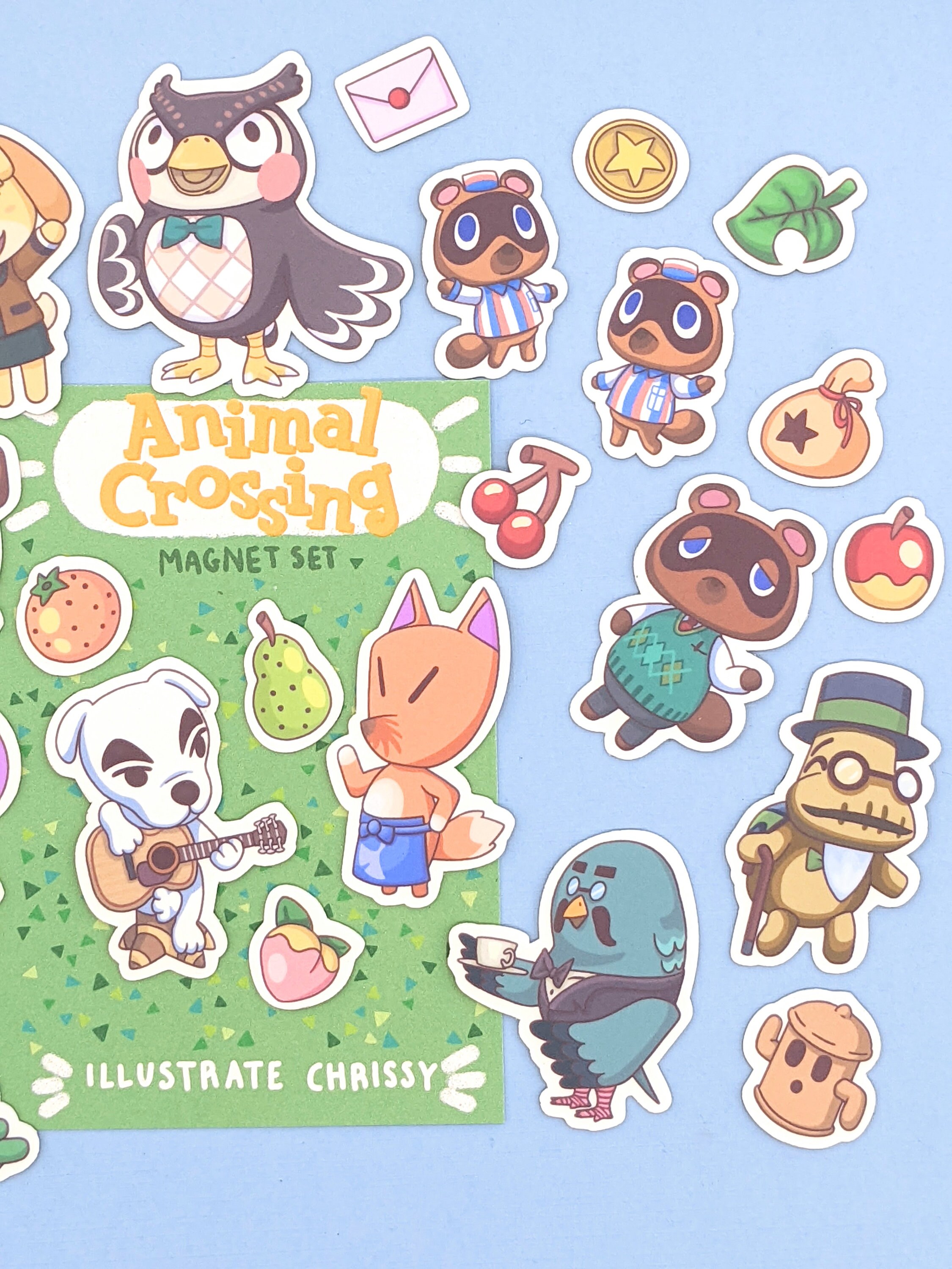 Animal Crossing Set Refrigerator Locker Etsy