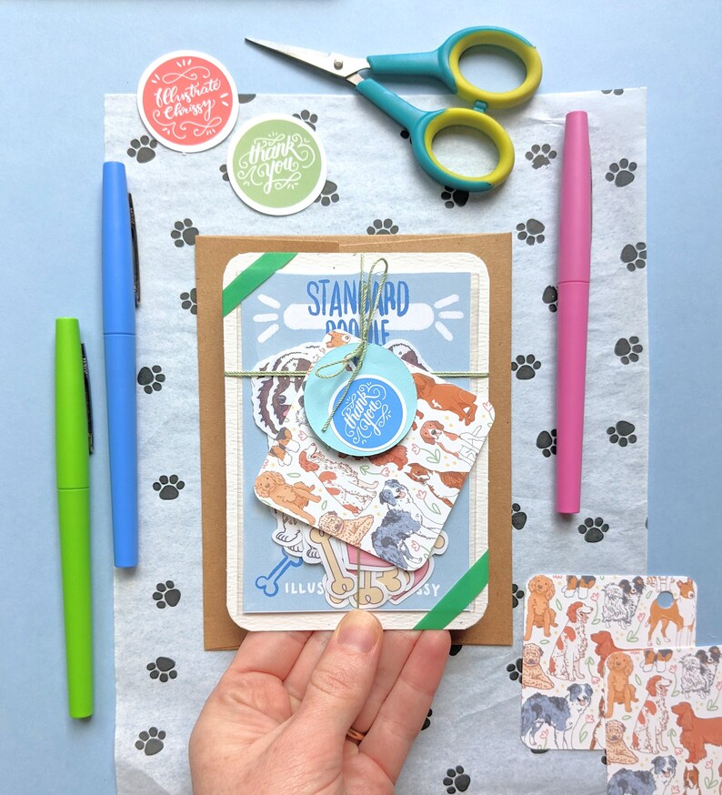 Black Cockapoo Stickers - Cute Cockapoo Gift - Dog Sticker Set - Etsy