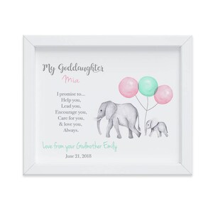 christening gifts for goddaughter